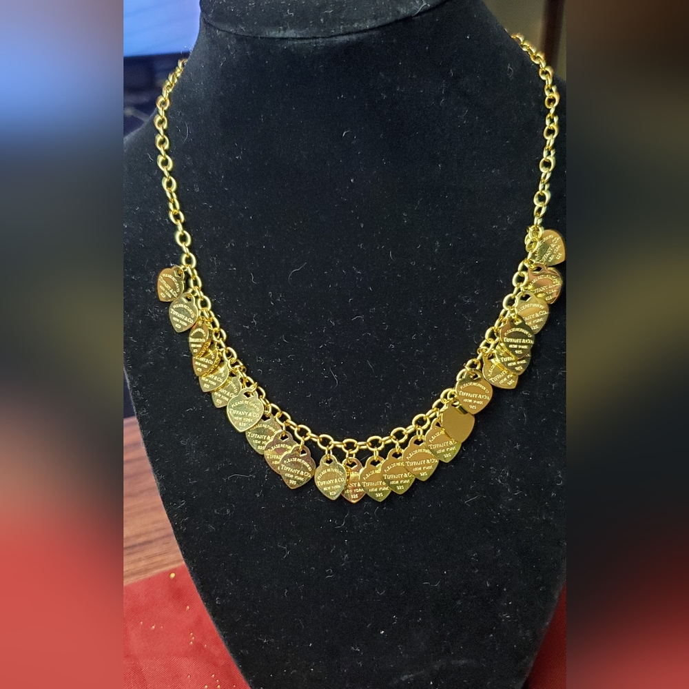 Beautiful necklace and earrings